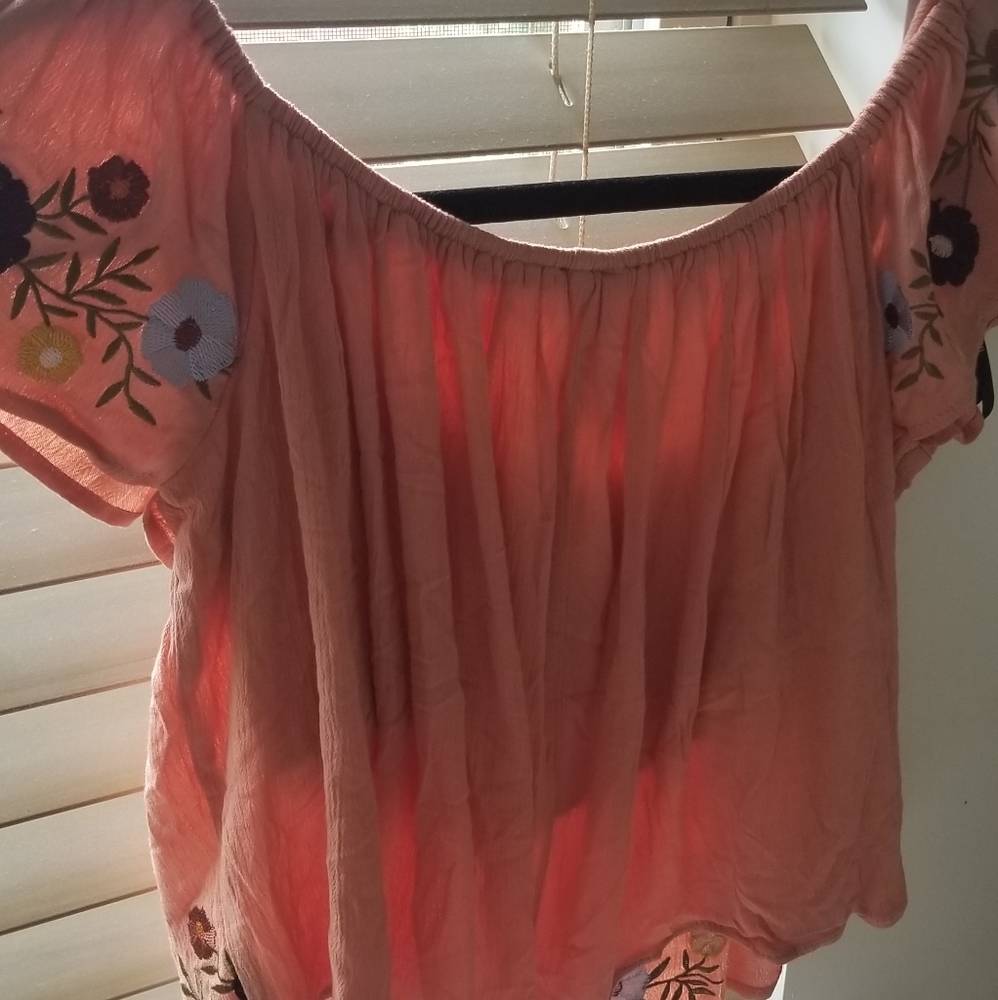 Orange Blouse